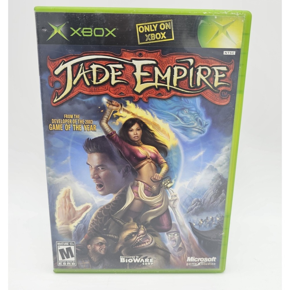 Jade Empire (Microsoft Xbox, 2005) Complete Case & Disc – Good Condition